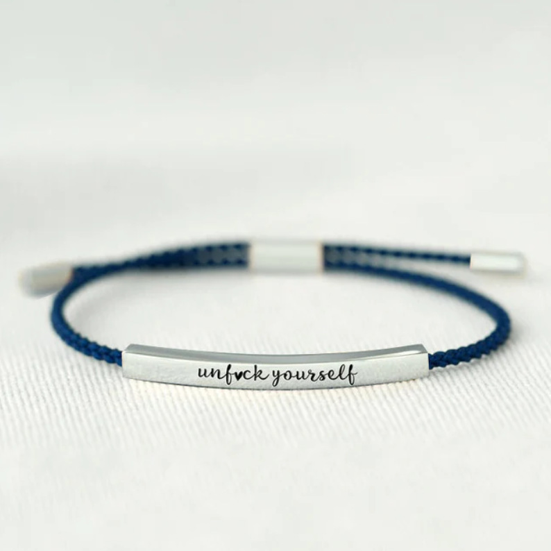 Unf♥ck Yourself Tube Bracelet