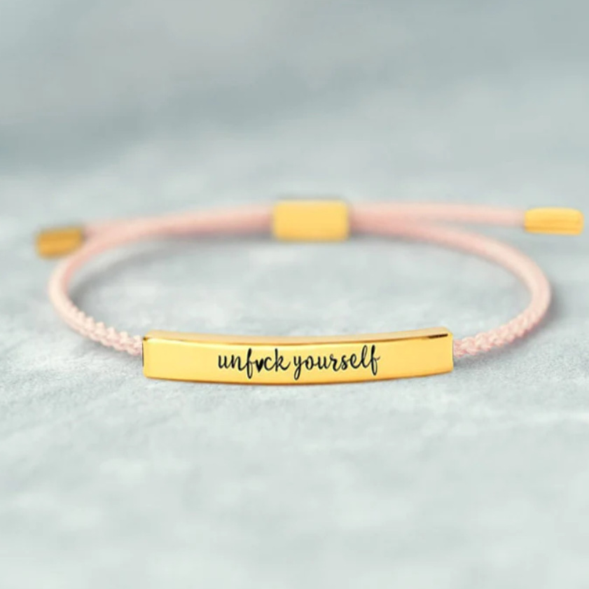 Unf♥ck Yourself Tube Bracelet