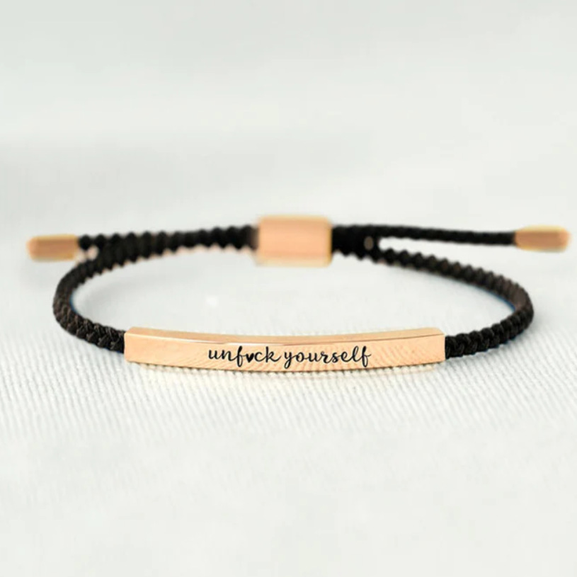 Unf♥ck Yourself Tube Bracelet