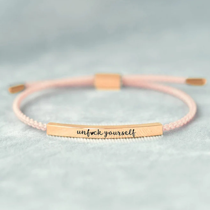 Unf♥ck Yourself Tube Bracelet