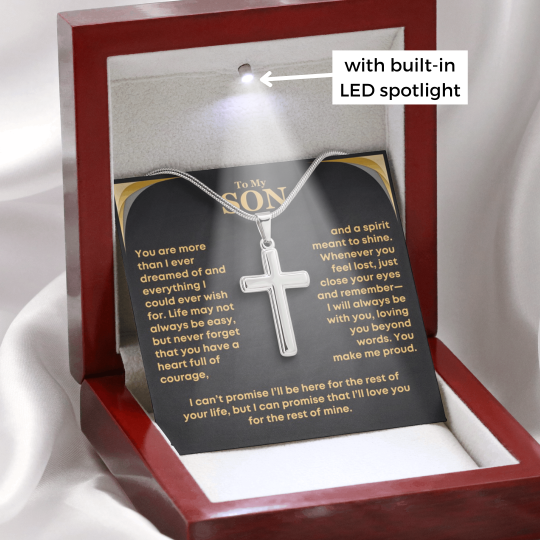 Son, Courage - Cross Necklace (S58)