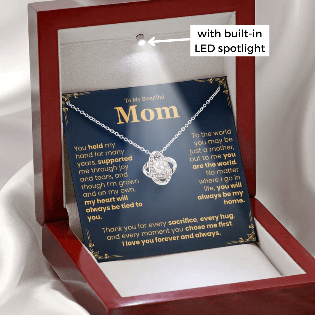 To My Mom, Forever Bond Necklace (MM18)
