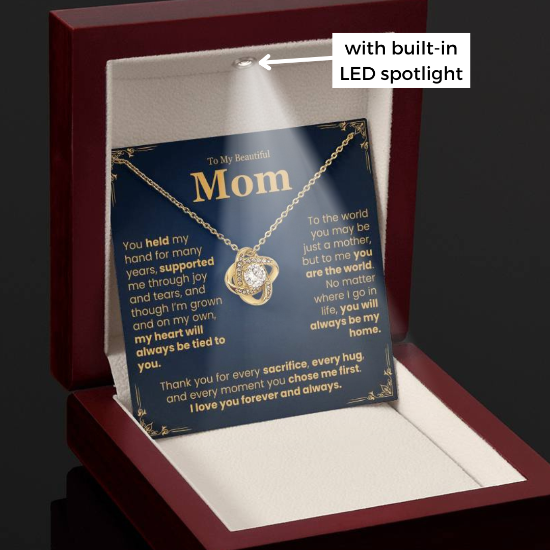 To My Mom, Forever Bond Necklace (MM18)