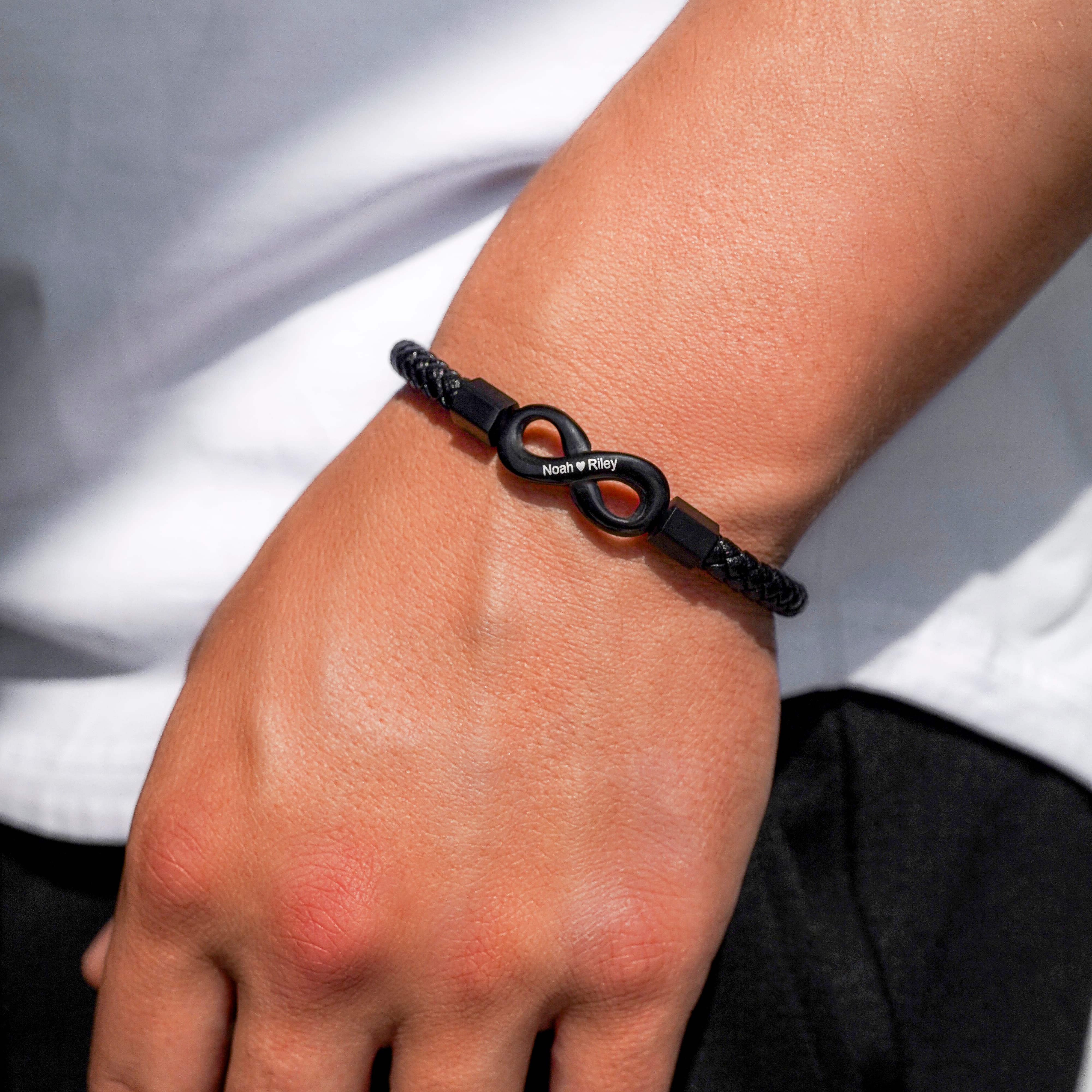 "To My HUSBAND" - Infinity Personalized Bracelet