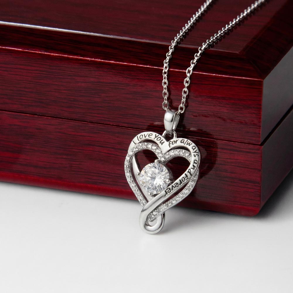 To My Bonus Daughter Love You Always Necklace.