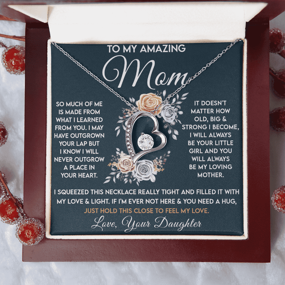 To my Amazing Mom! | Mothers Day Gift | Forever Love Necklace