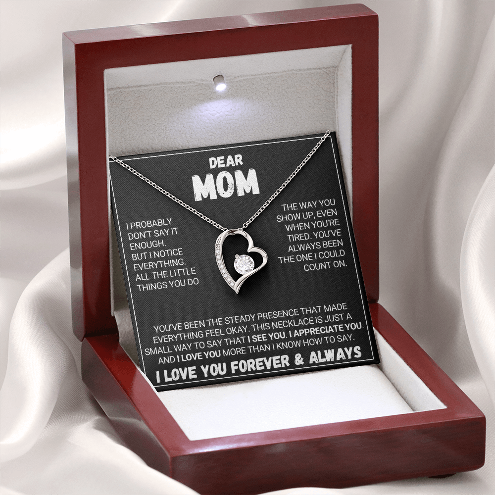 Dear Mom - Forever Love Necklace