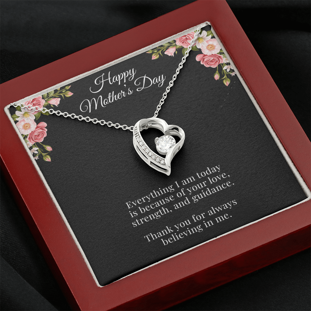 Forever Love Necklace – Emotional Mother’s Day Gift for Mom | Heart Pendant