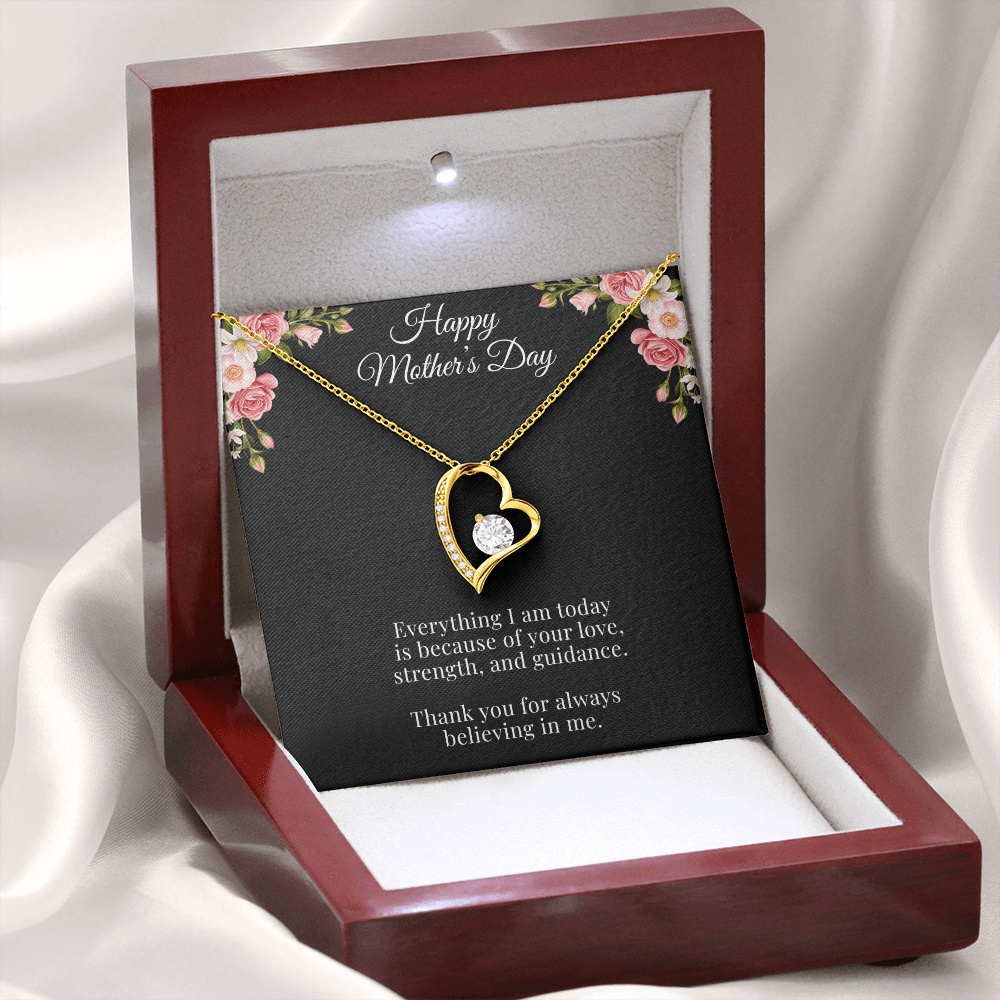 Forever Love Necklace – Emotional Mother’s Day Gift for Mom | Heart Pendant