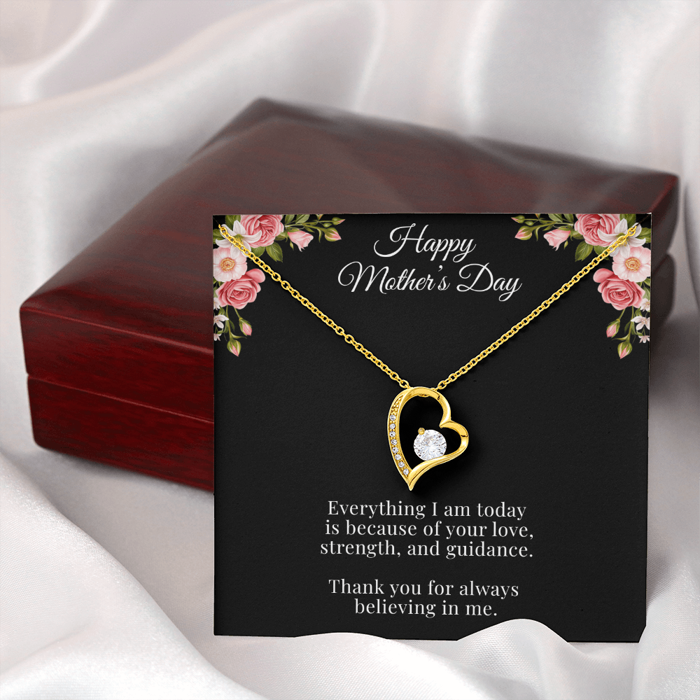 Forever Love Necklace – Emotional Mother’s Day Gift for Mom | Heart Pendant
