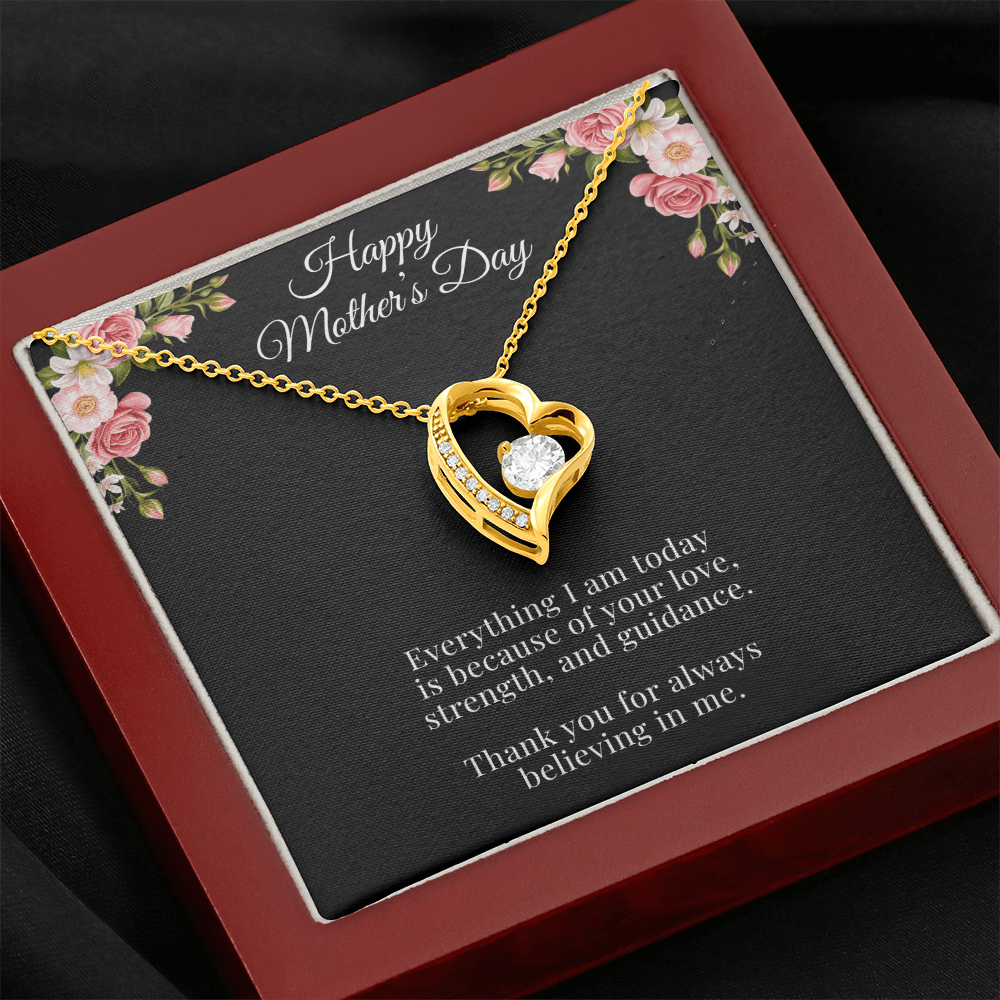 Forever Love Necklace – Emotional Mother’s Day Gift for Mom | Heart Pendant