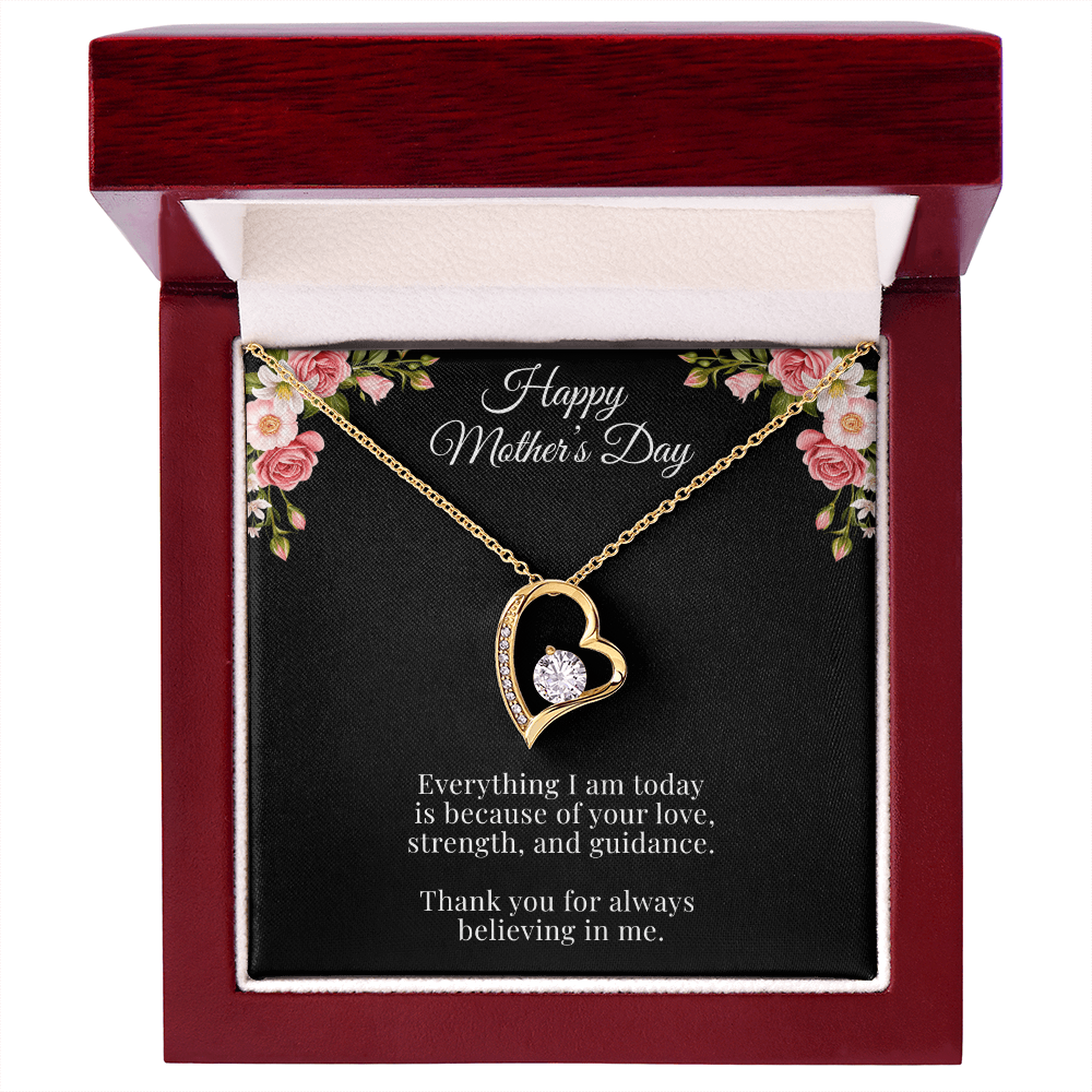 Forever Love Necklace – Emotional Mother’s Day Gift for Mom | Heart Pendant