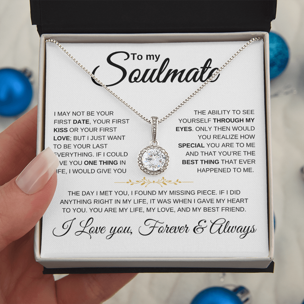 To My Soulmate | One Thing | Eternal Hope Necklace
