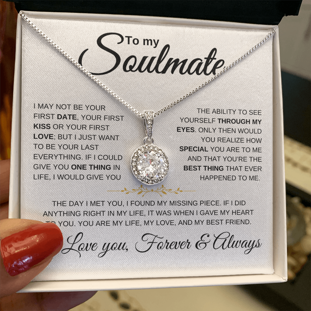 To My Soulmate | One Thing | Eternal Hope Necklace