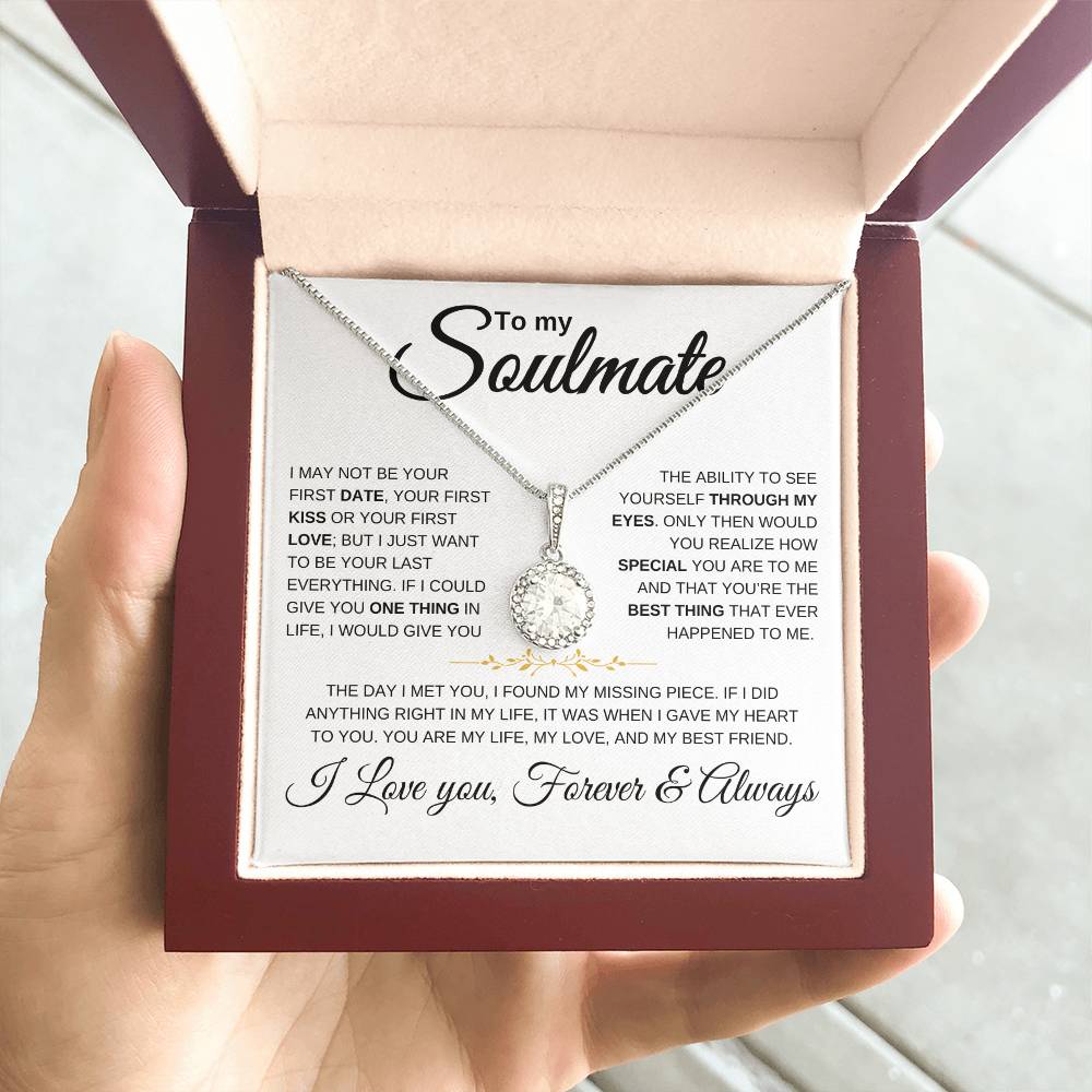 To My Soulmate | One Thing | Eternal Hope Necklace