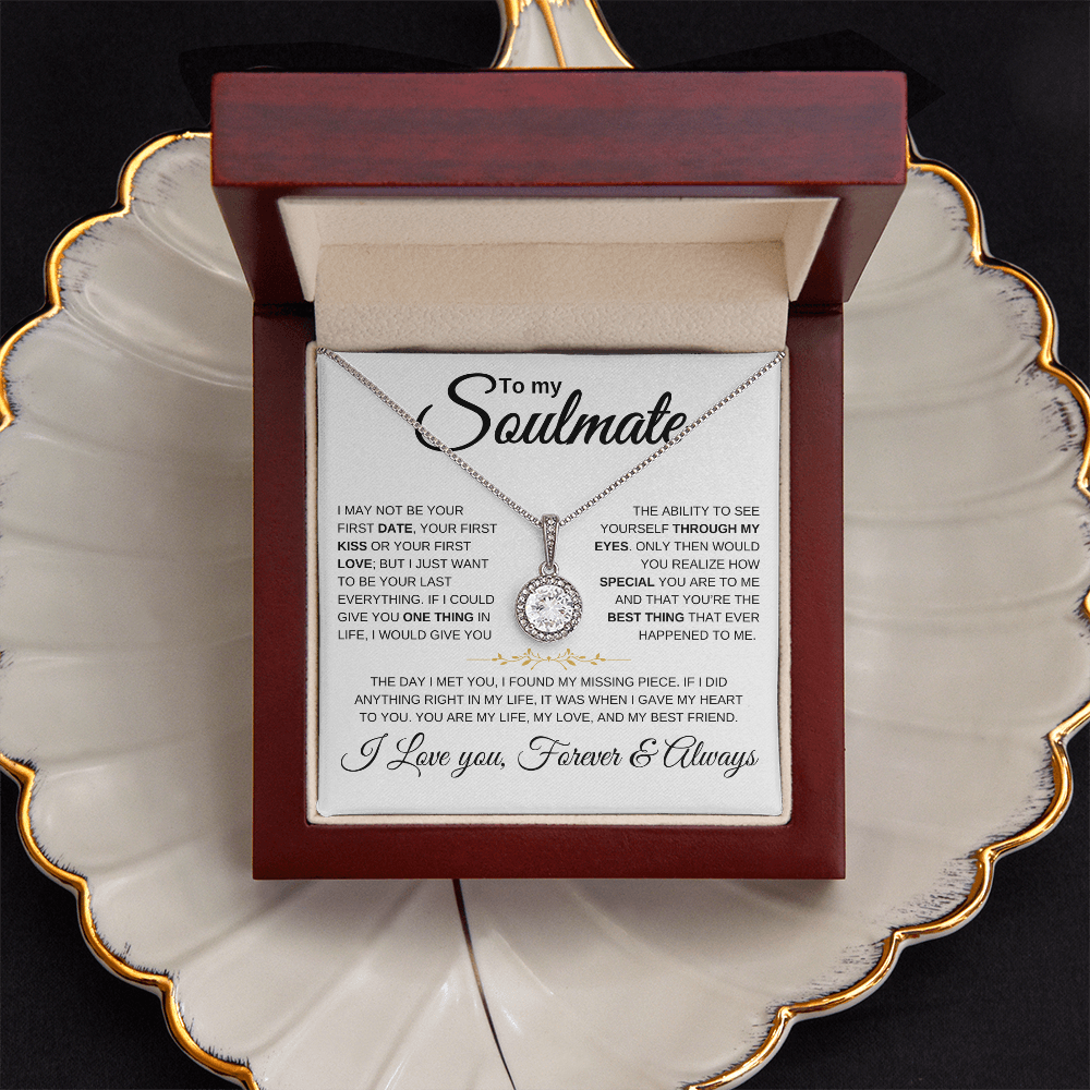 To My Soulmate | One Thing | Eternal Hope Necklace