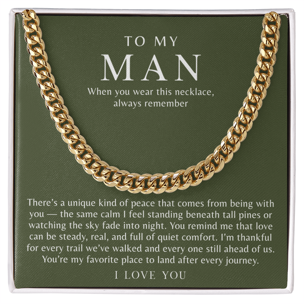 To My Man (A Peace From Being With You)