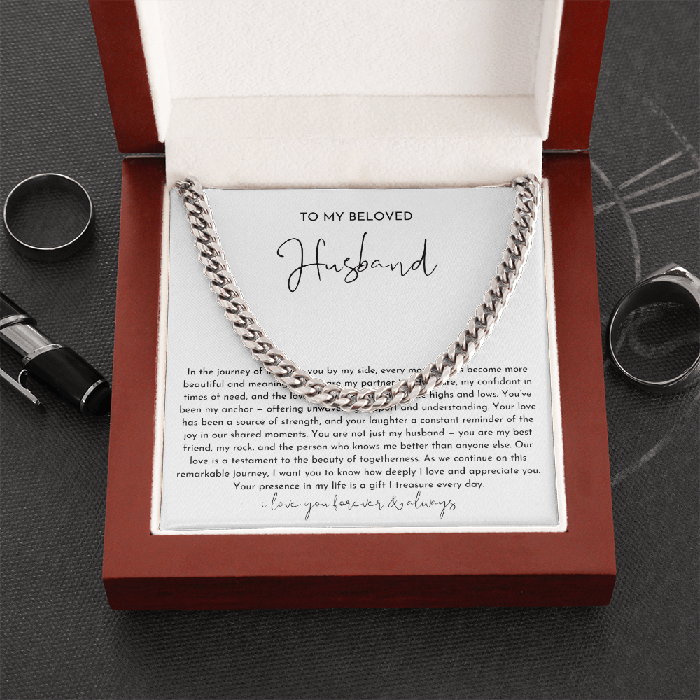 To My Beloved Husband Necklace