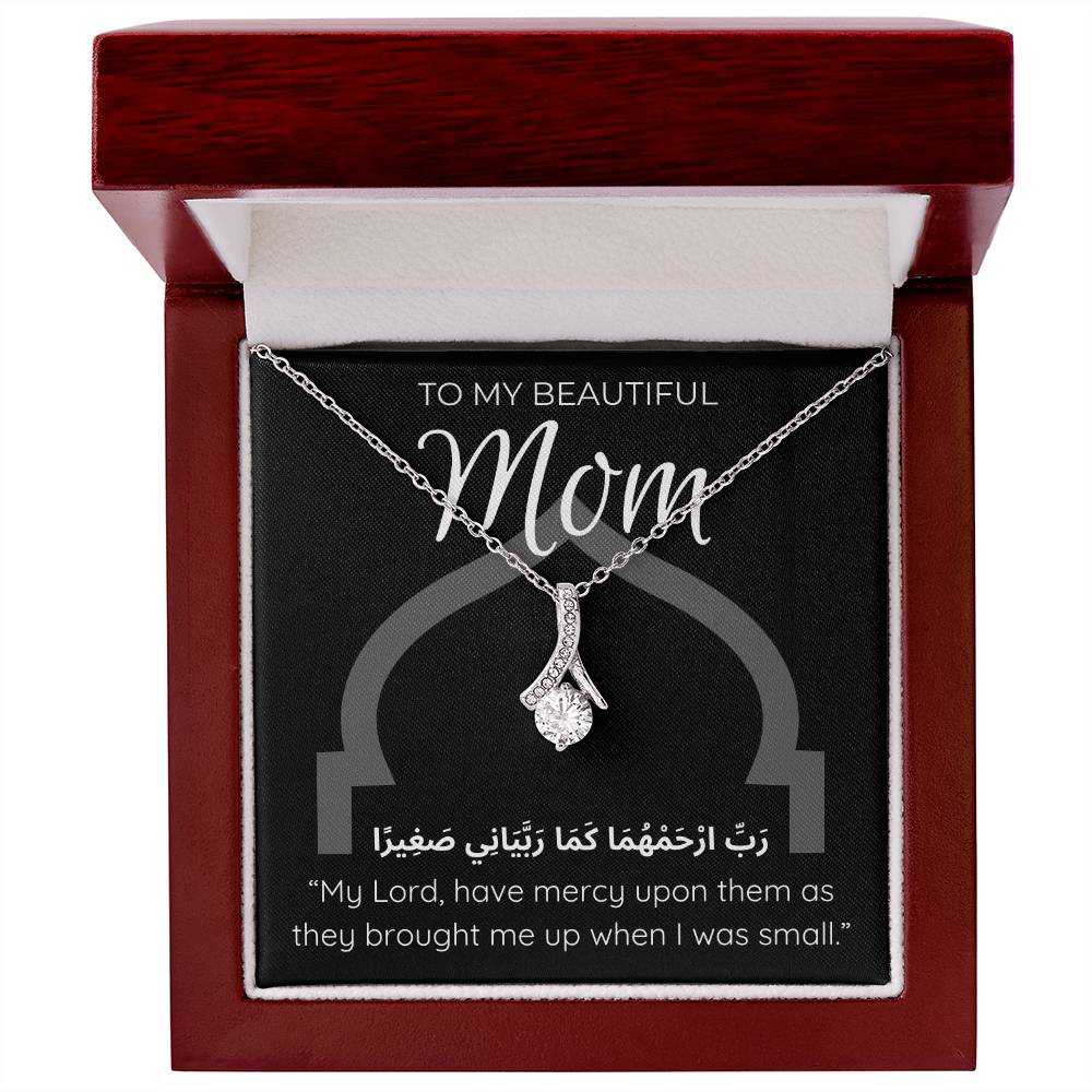 To My Beautiful Mon - Alluring Beauty Necklace