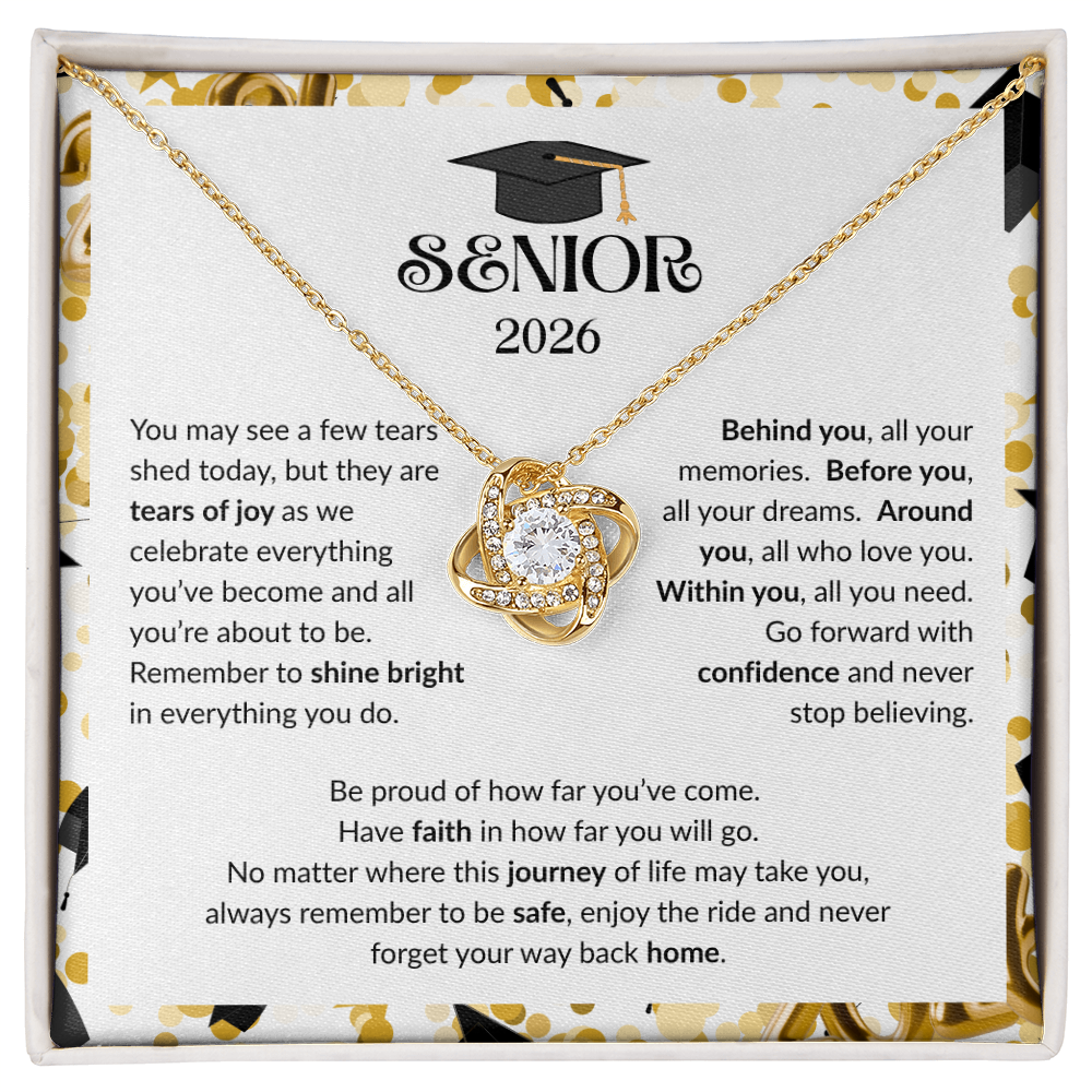 Senior 2026 Graduation Gift Necklace for Daughter