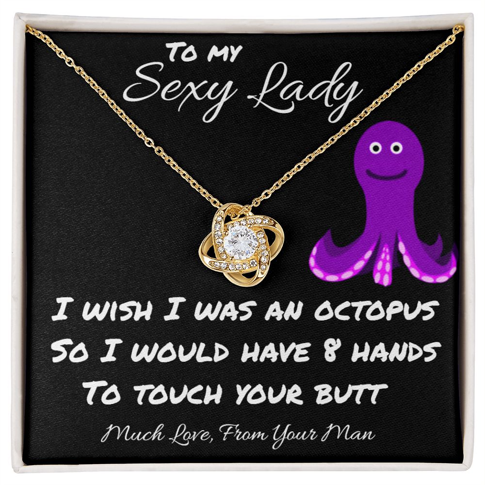 Much Love - Stunning Love Knot Necklace