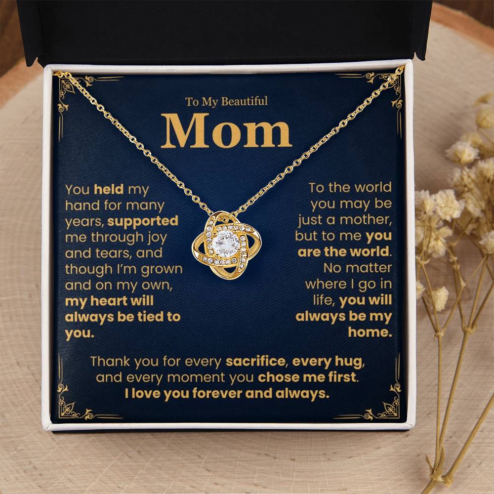To My Mom, Forever Bond Necklace (MM18)