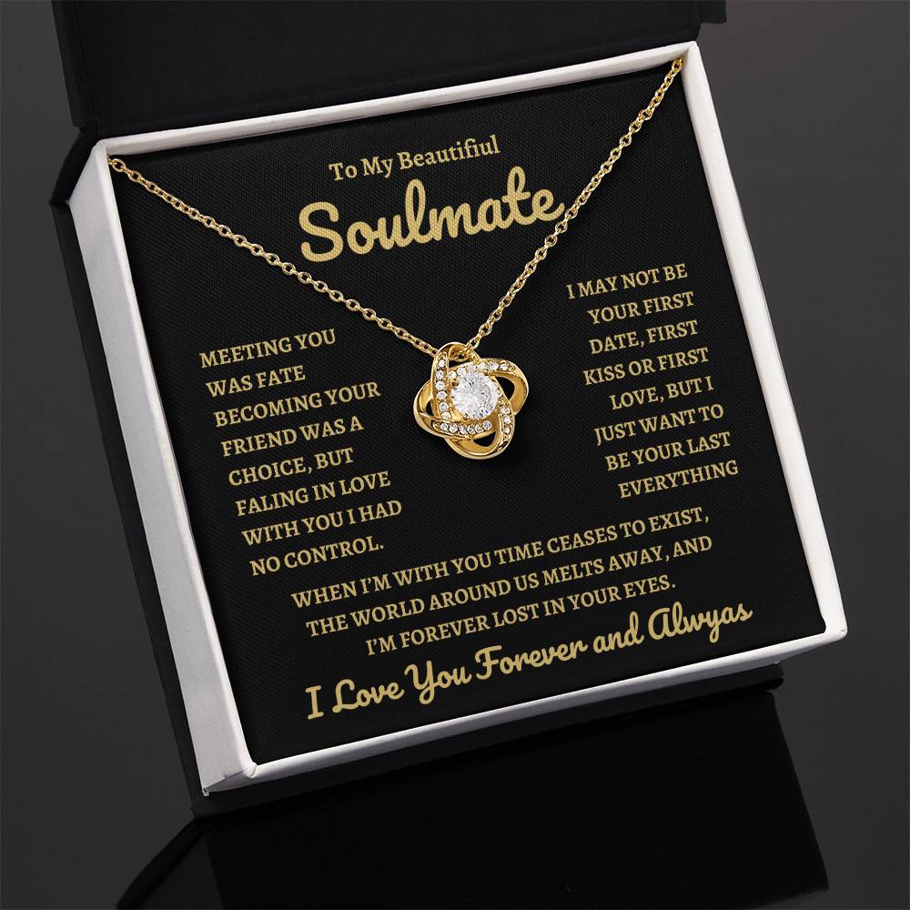 To My Beautiful Soulmate | Time Ceases To Exist | Valentine's Day Gift, Anniversary Gift, Birthday Gift