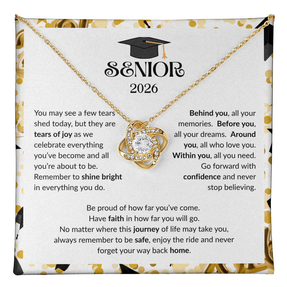 Senior 2026 Graduation Gift Necklace for Daughter