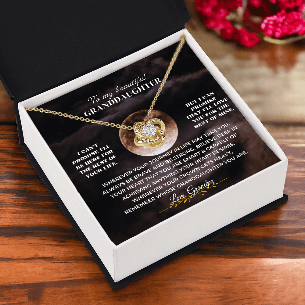 To My Beautiful Granddaughter - Love Knot Gift Set - SS117CKV33