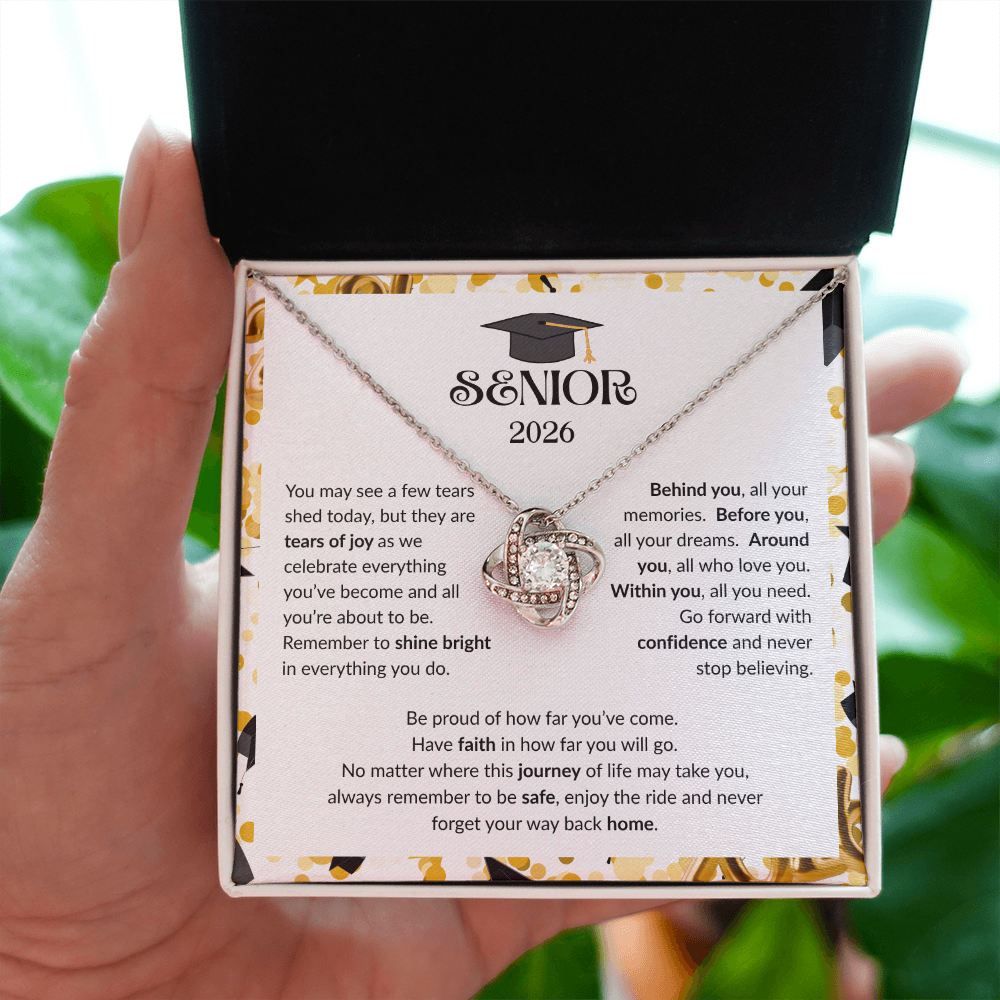 Senior 2026 Graduation Gift Necklace for Daughter