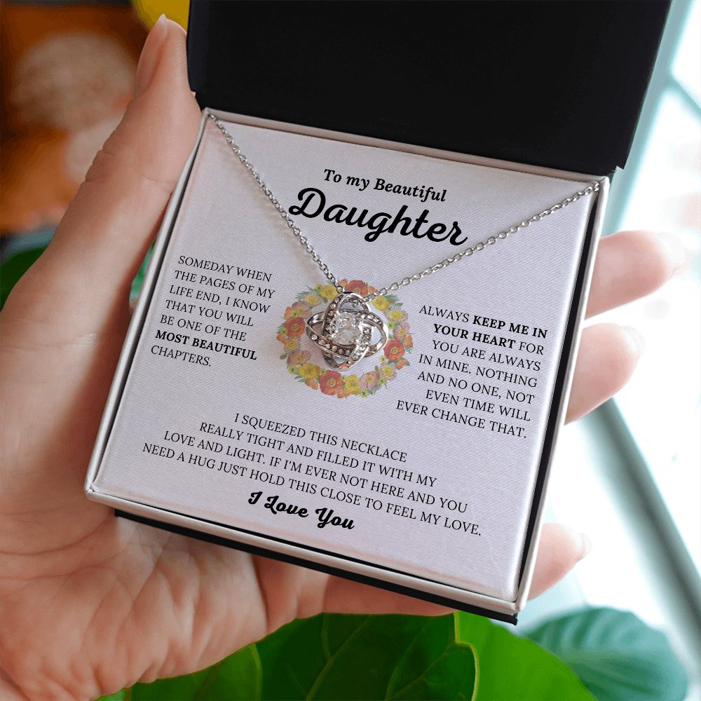 To My Beautiful Daughter - Keep Me In Your Heart