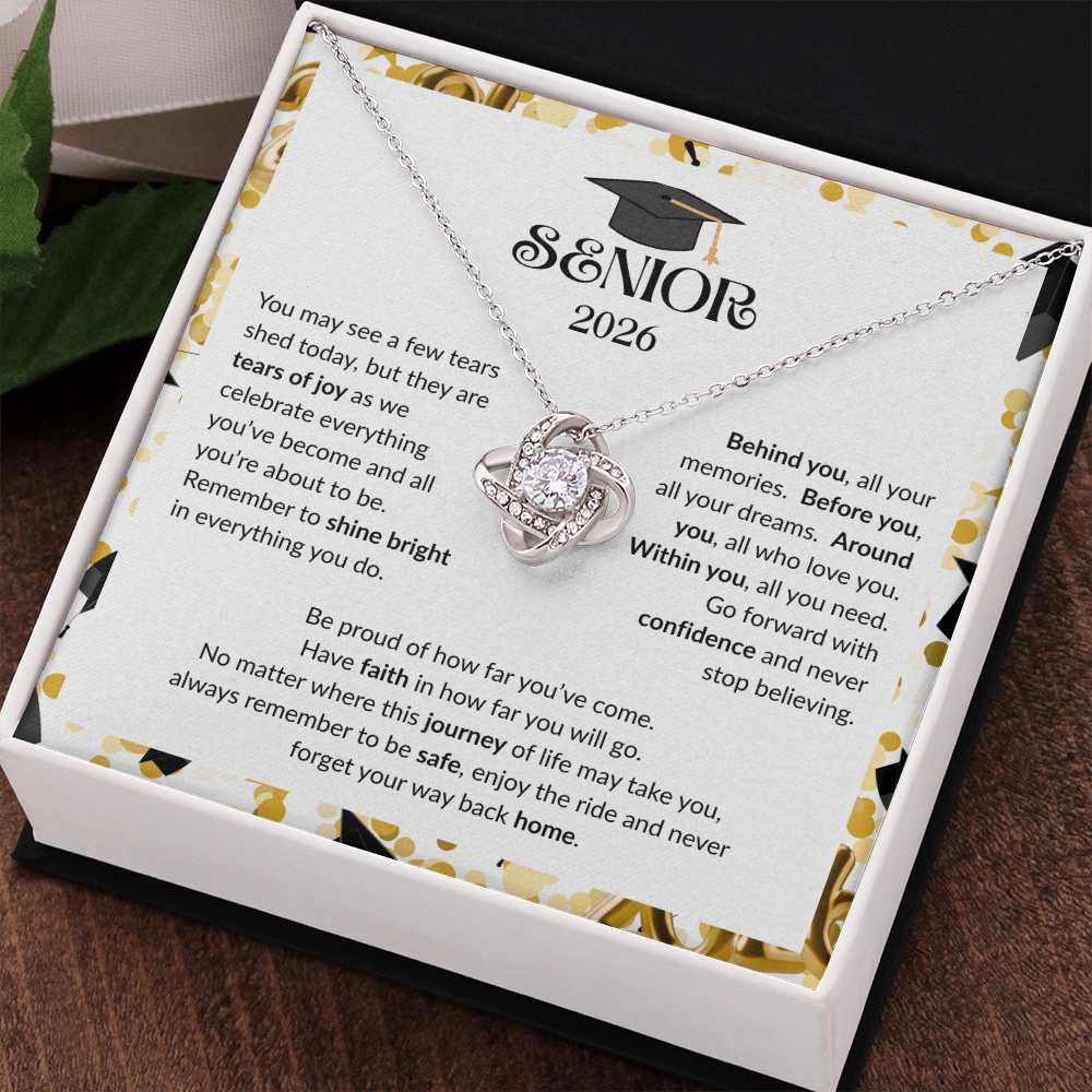 Senior 2026 Graduation Gift Necklace for Daughter