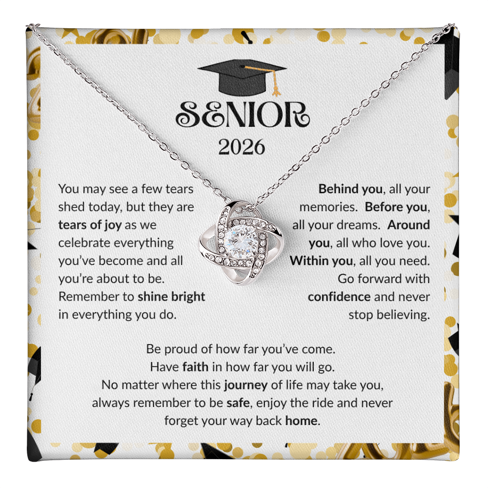 Senior 2026 Graduation Gift Necklace for Daughter