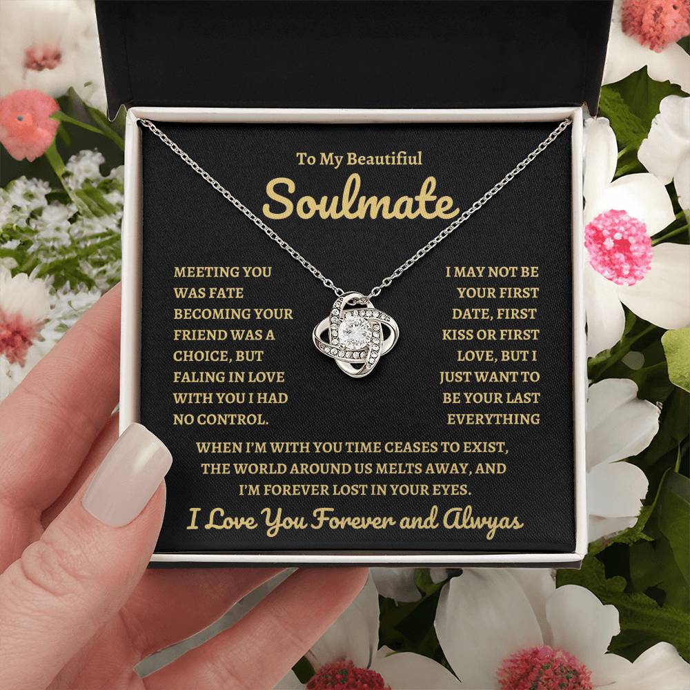 To My Beautiful Soulmate | Time Ceases To Exist | Valentine's Day Gift, Anniversary Gift, Birthday Gift
