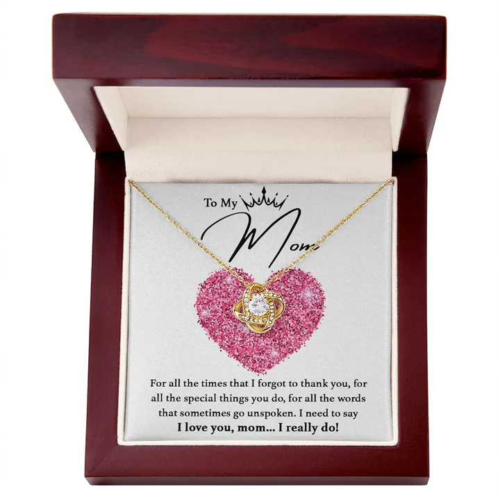 Mother's Day Gift - To My Mom Necklace Gift