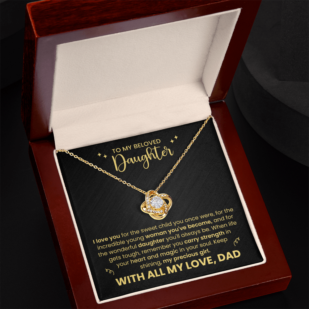 I Love You For The Sweet Child You Once Were - Necklace for Daughter