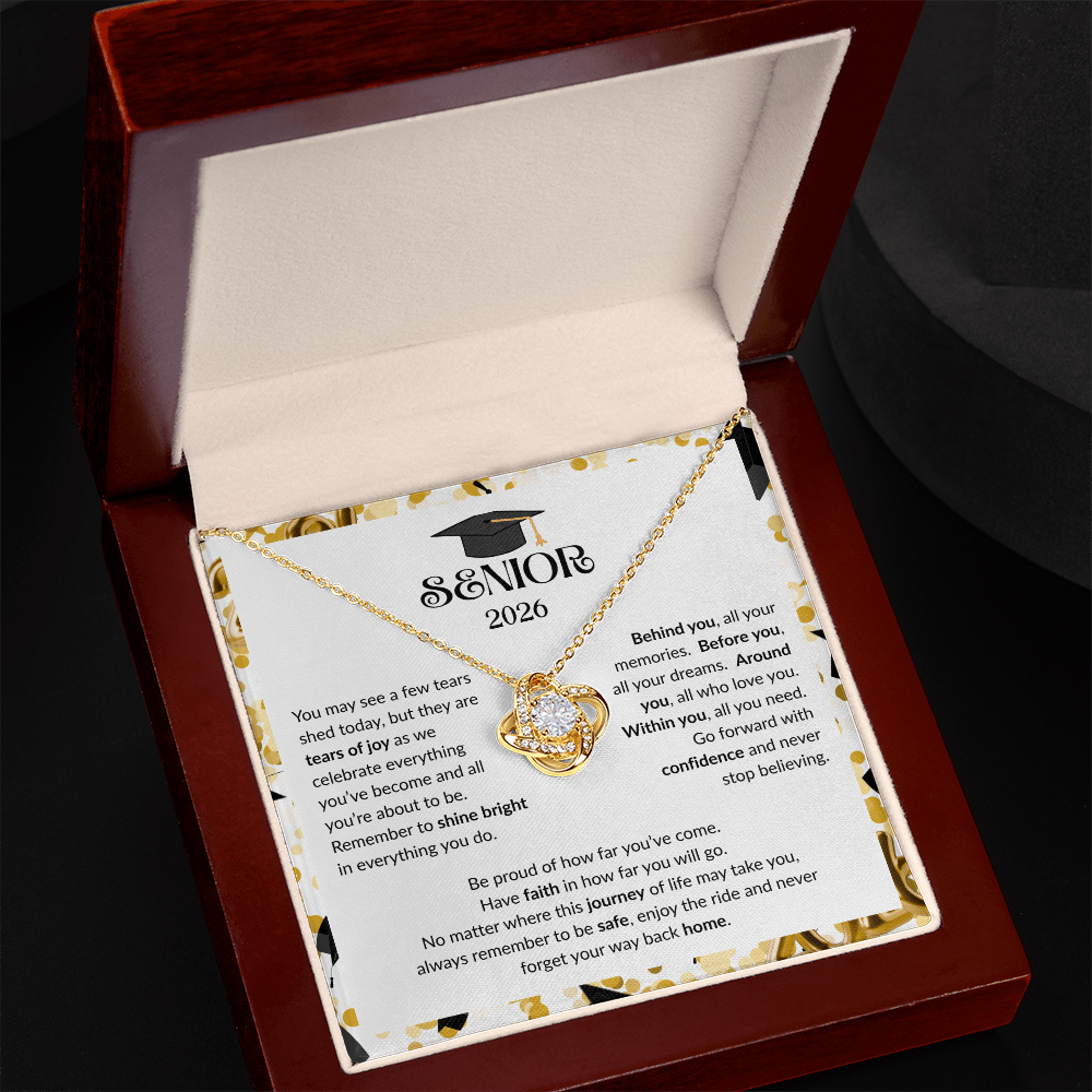 Senior 2026 Graduation Gift Necklace for Daughter