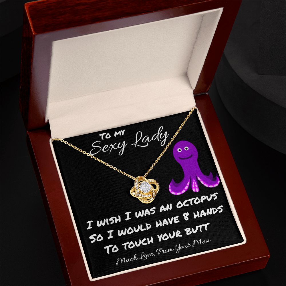 Much Love - Stunning Love Knot Necklace