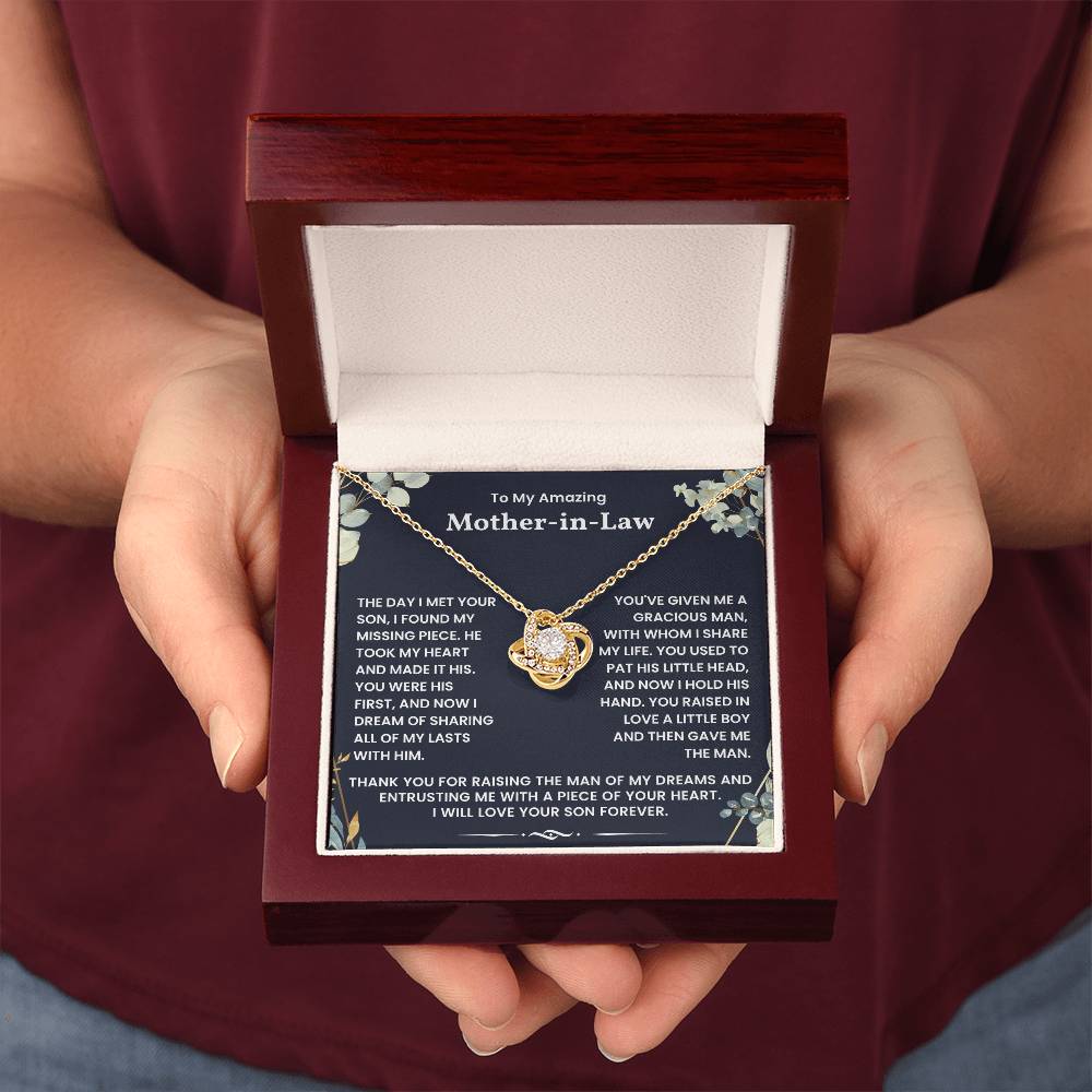 Mothers Day Gift Necklace for Mother In Law