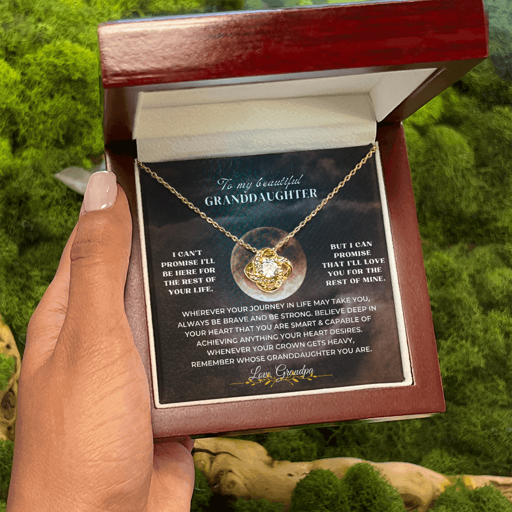To My Beautiful Granddaughter - Love Knot Gift Set - SS117CKV33