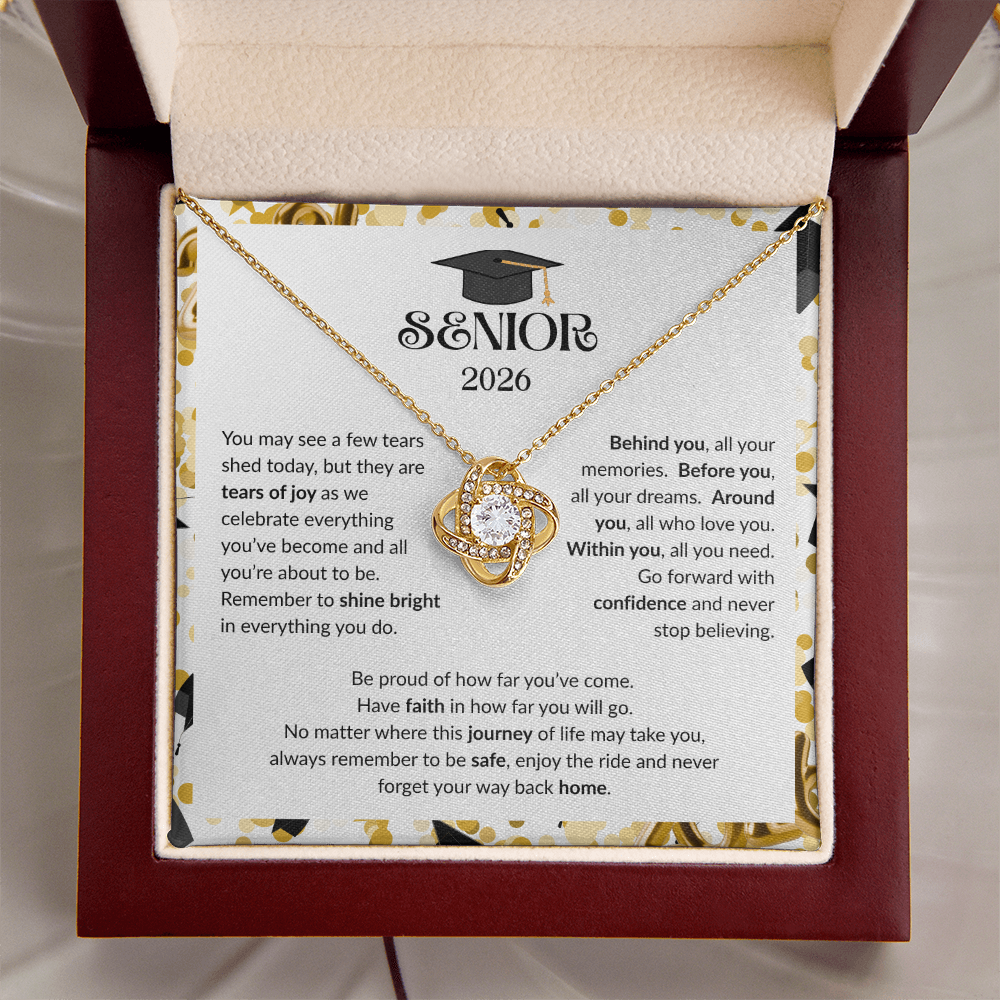 Senior 2026 Graduation Gift Necklace for Daughter