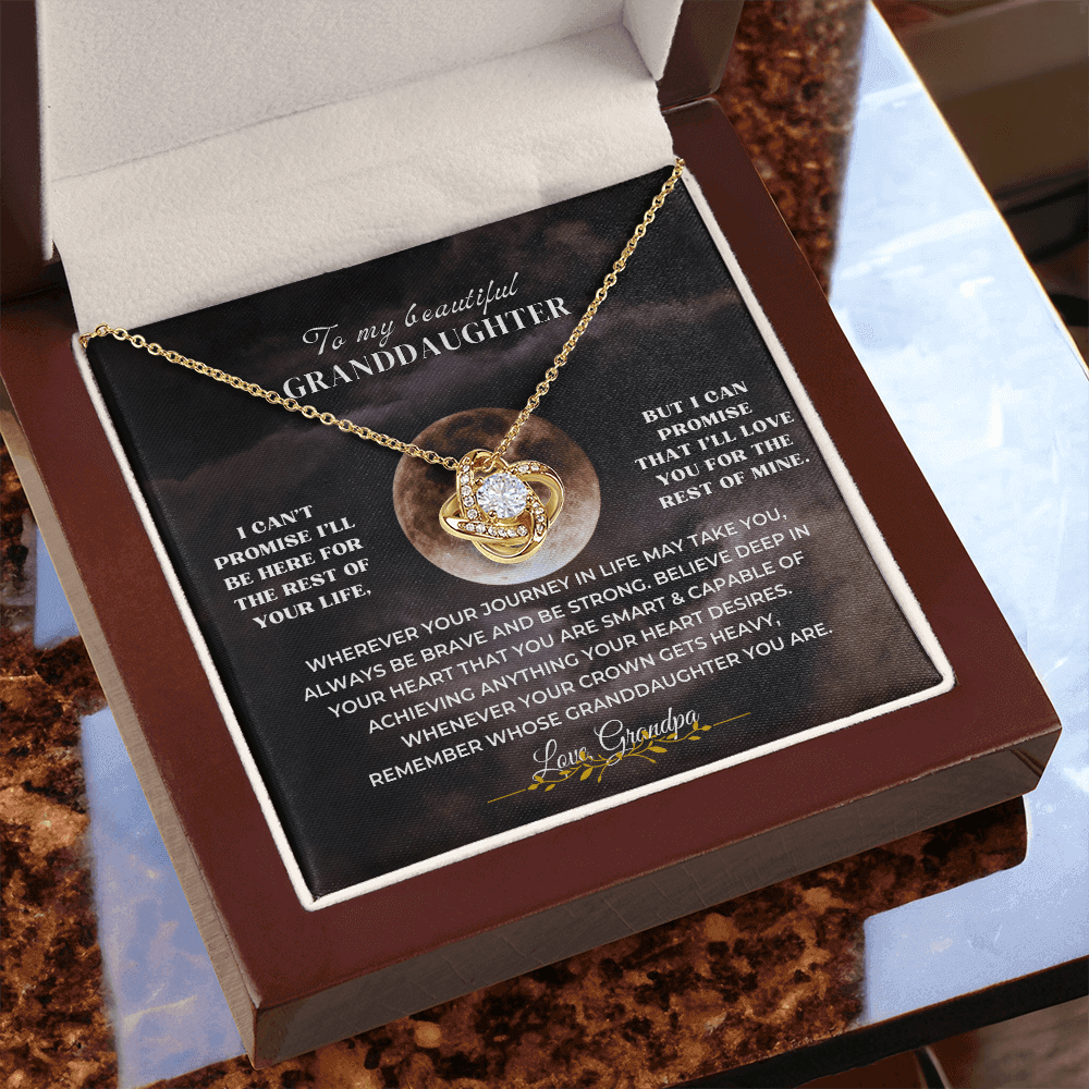 To My Beautiful Granddaughter - Love Knot Gift Set - SS117CKV33