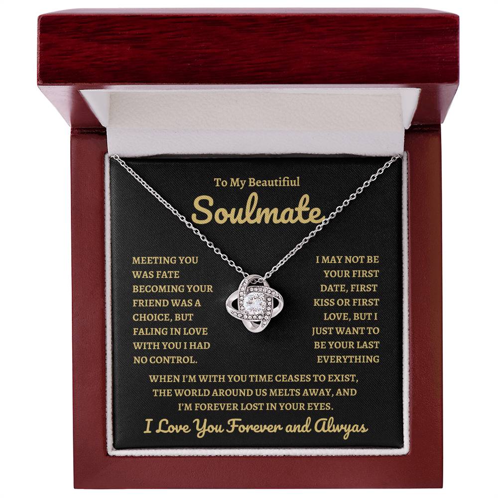 To My Beautiful Soulmate | Time Ceases To Exist | Valentine's Day Gift, Anniversary Gift, Birthday Gift