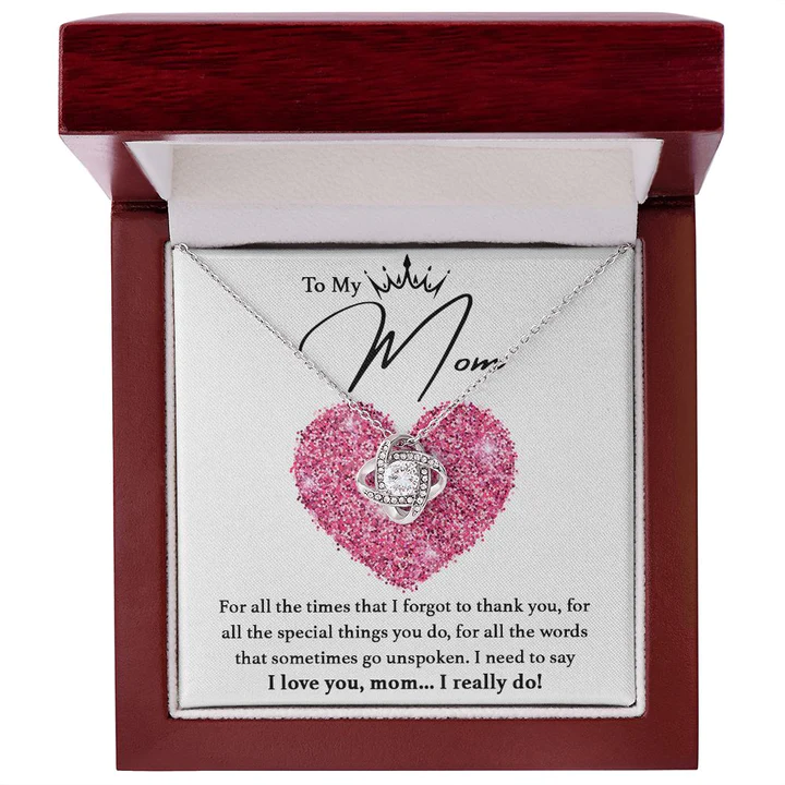Mother's Day Gift - To My Mom Necklace Gift