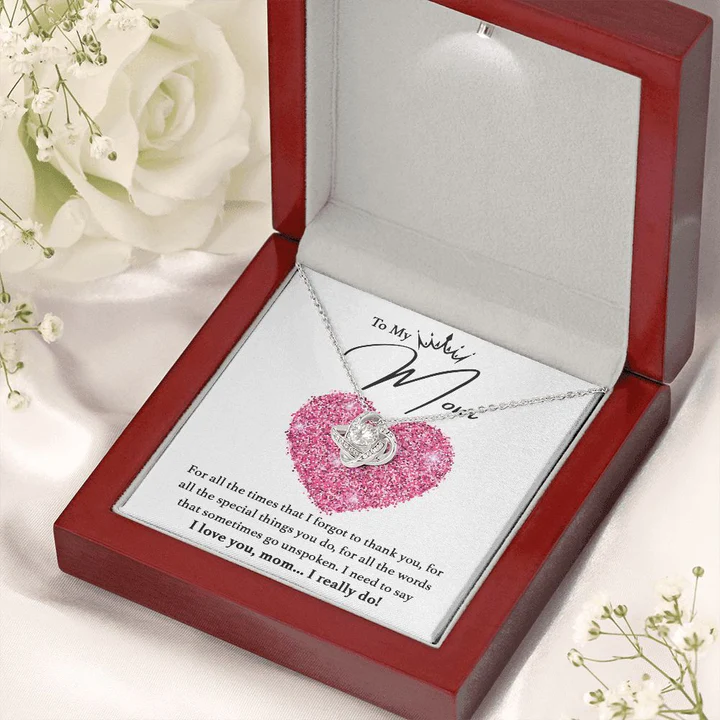Mother's Day Gift - To My Mom Necklace Gift