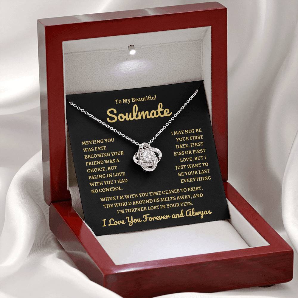 To My Beautiful Soulmate | Time Ceases To Exist | Valentine's Day Gift, Anniversary Gift, Birthday Gift