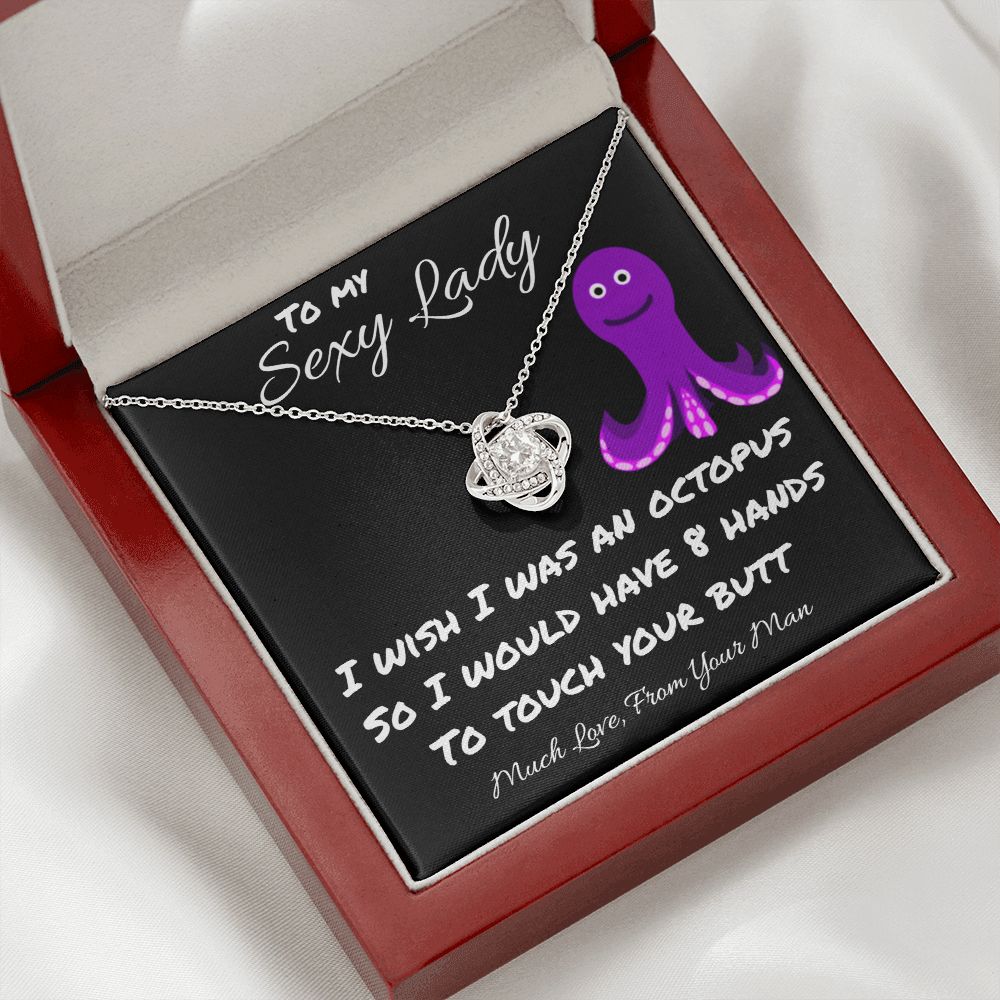 Much Love - Stunning Love Knot Necklace