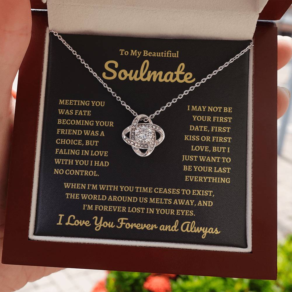 To My Beautiful Soulmate | Time Ceases To Exist | Valentine's Day Gift, Anniversary Gift, Birthday Gift