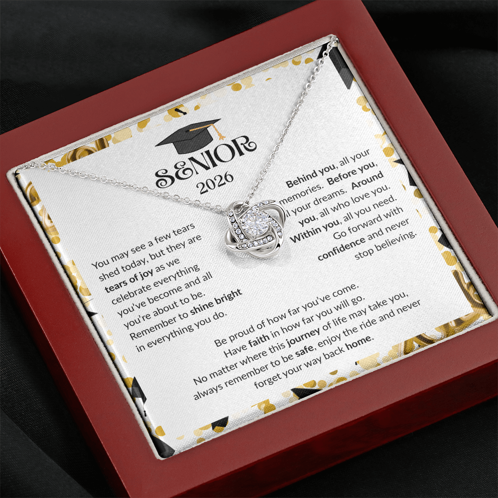 Senior 2026 Graduation Gift Necklace for Daughter
