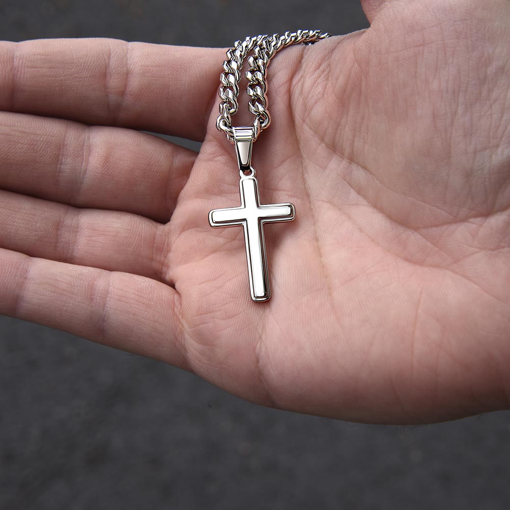 Son, Stand Strong - Cross Chain Necklace (S54)